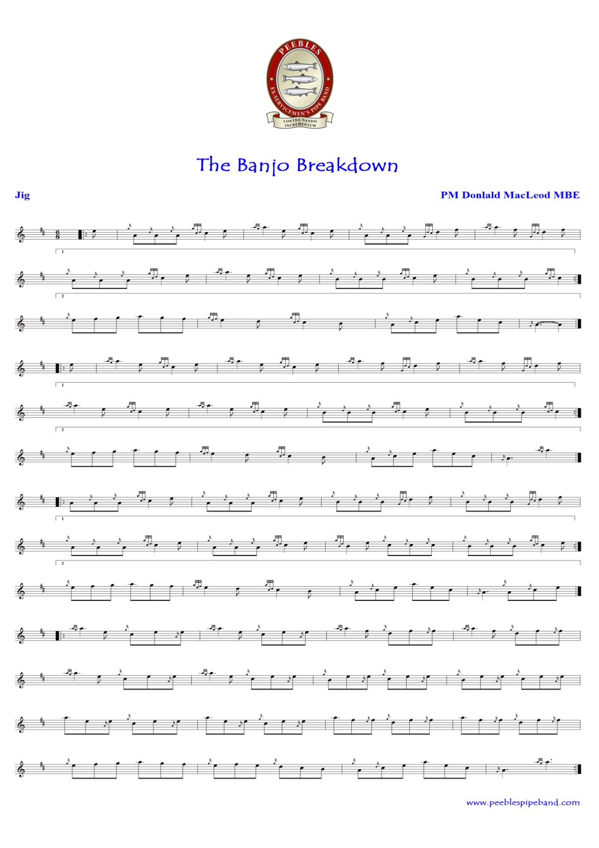 The Banjo Breakdown