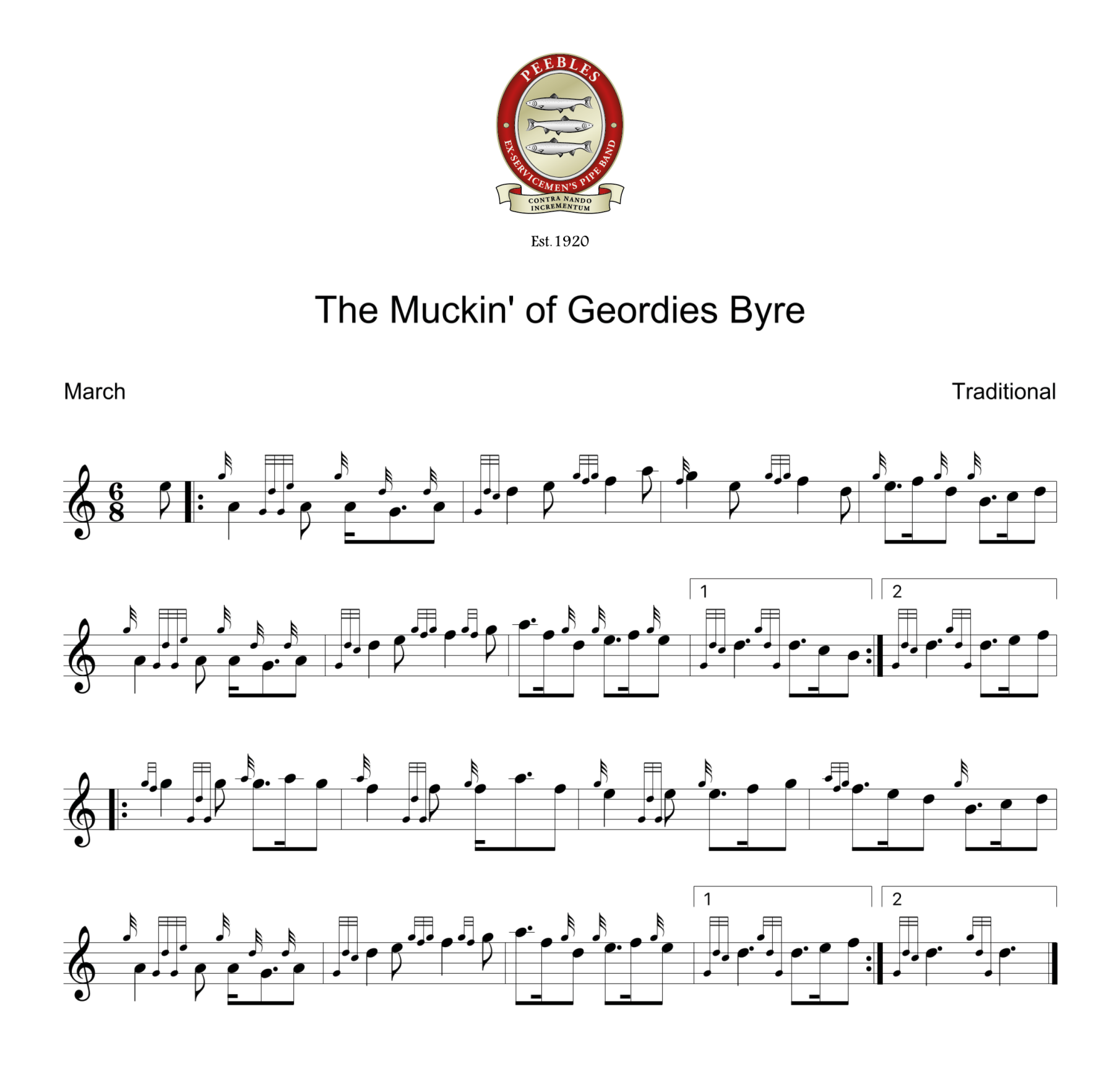 The Muckin’ of Geordie’s Byre