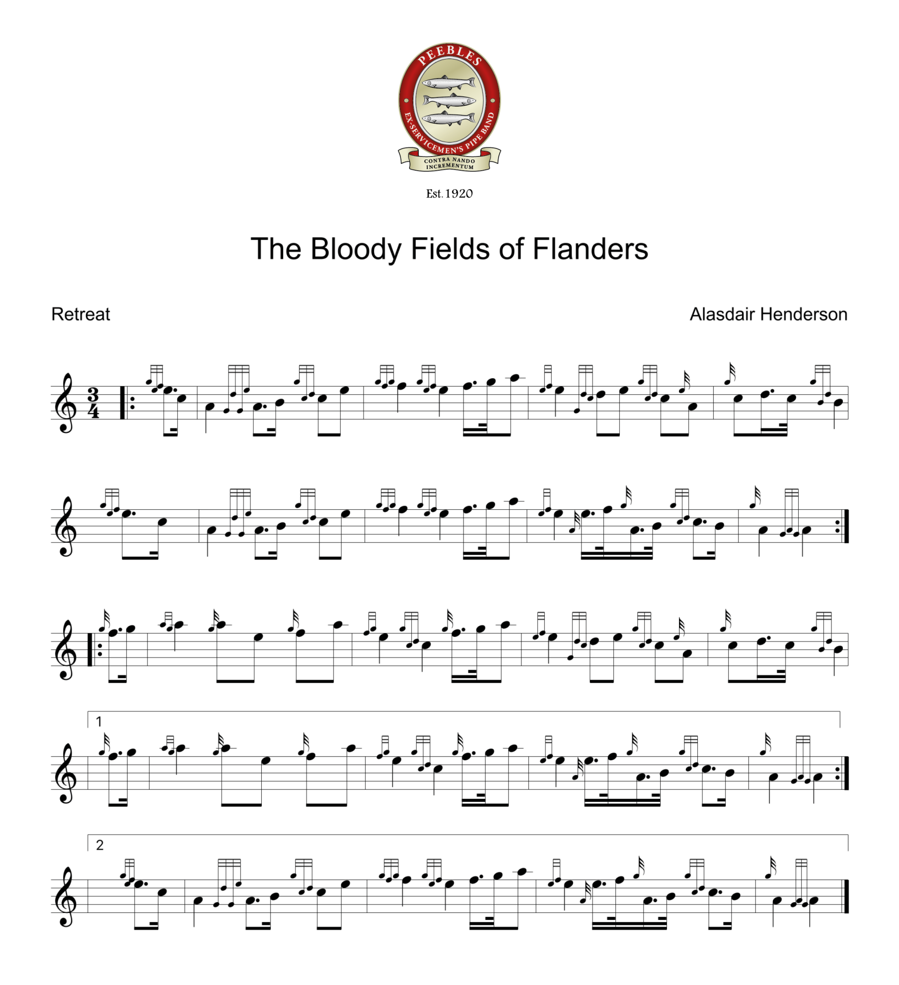 The Bloody Fields of Flanders